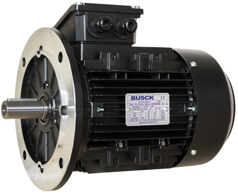 Busck motor 3kW 4-pol B5 IE3