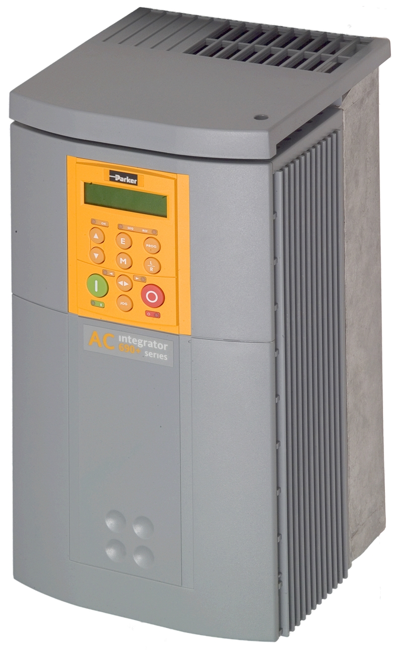 AC Drive 690 Parker IP20 7,5kW/14A 3x500V Size C with display without filter