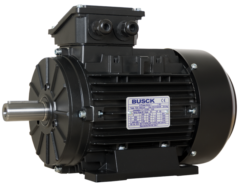 Busck motor 3kW 2-pol B3 IE2